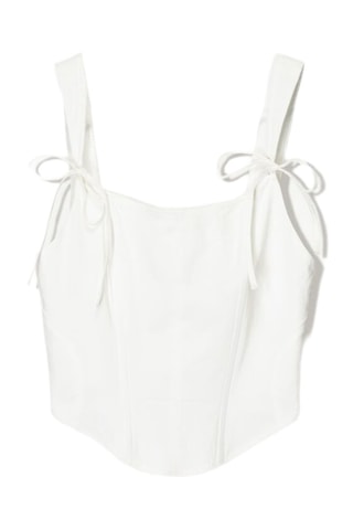 Crop top - Blanc
