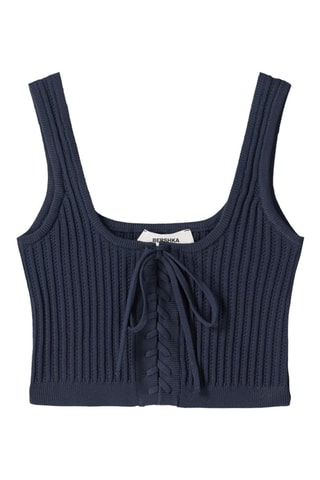 Top - Bleu marine