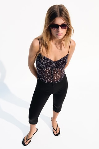 Crop top - Noir
