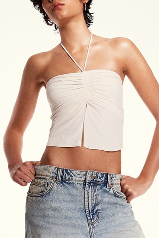 Crop top - Blanc