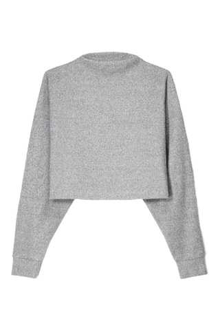 Pull court - Gris clair