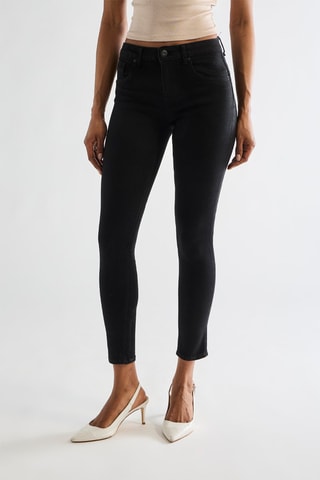 Pantalon skinny push-up - Noir