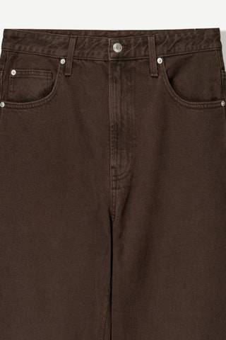 Jean baggy - Marron