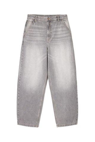 Jean skater - Gris clair