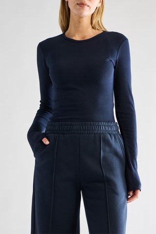 Top - Bleu marine