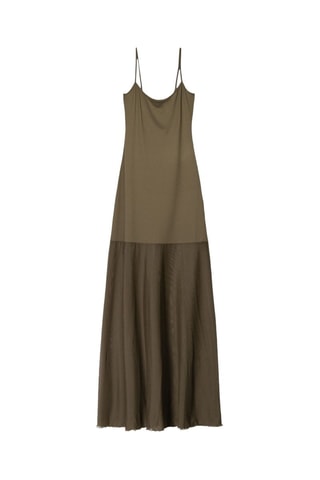 Robe droite - Kaki