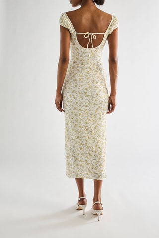 Robe midi - Ecru