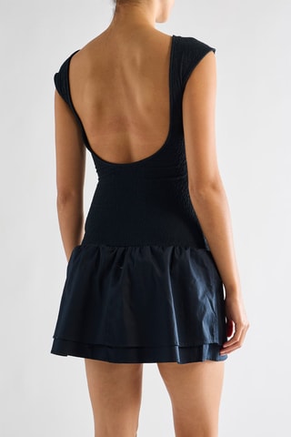 Robe patineuse - Bleu marine