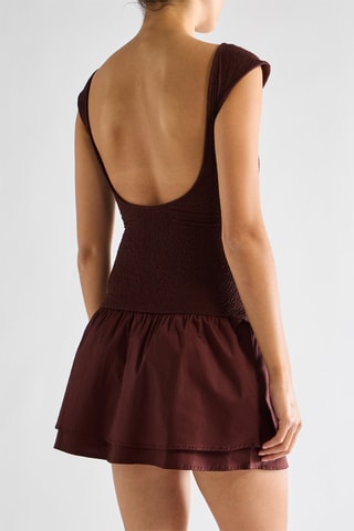 Robe patineuse - Bordeaux