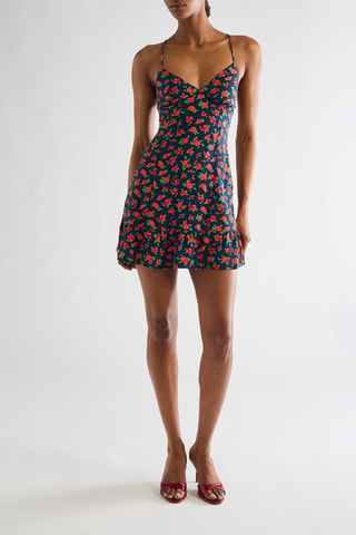 Robe patineuse - Bleu marine