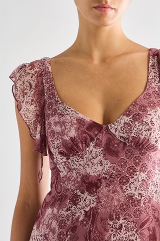 Robe droite - Rose