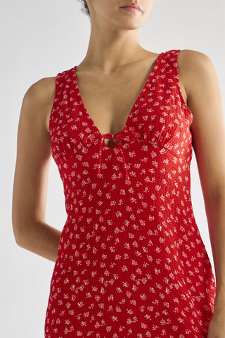 Robe patineuse - Rouge