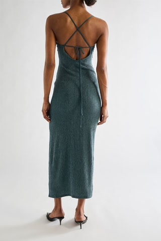 Robe midi - Vert