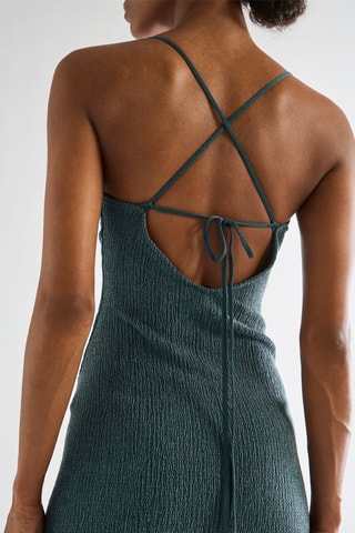 Robe midi - Vert
