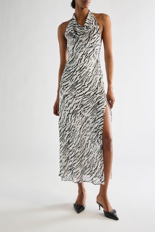 Robe midi - Blanc
