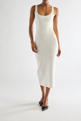 Robe fourreau - Blanc