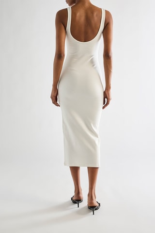 Robe fourreau - Blanc