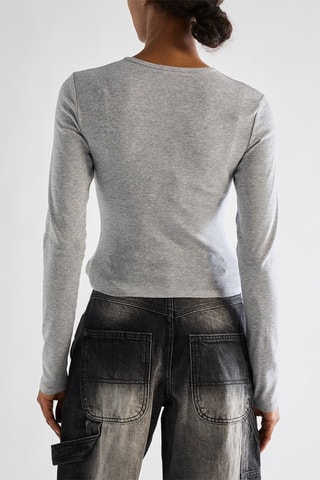 T-shirt - Gris chiné