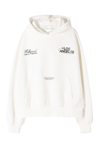 Sweat à capuche - Blanc