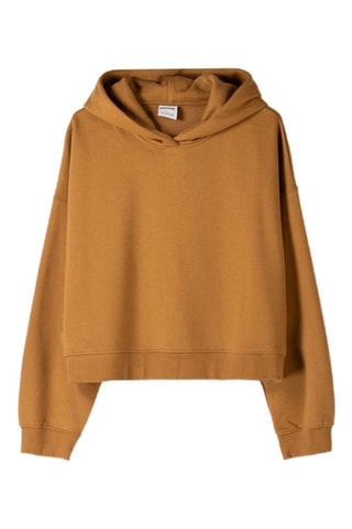 Sweat à capuche - Camel
