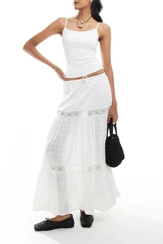 Jupe longue - Blanc