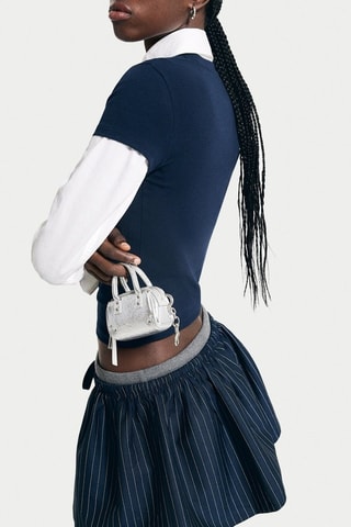 Minijupe - Bleu marine