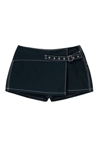 Jupe-short - Bleu marine