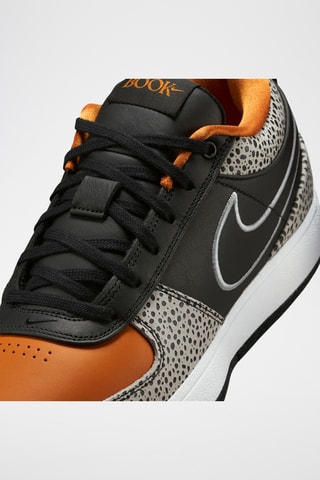 Book 1 « Air Safari » en cuir - Noir et orange