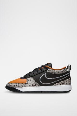 Book 1 « Air Safari » en cuir - Noir et orange