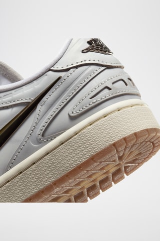 Air Jordan 1 Low Method of Make en cuir - Blanc