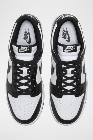 Nike Dunk Low Retro en cuir - Blanc