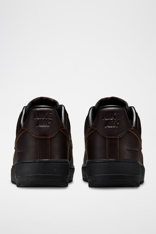 Nike Air Force 1 '07 Premium en cuir - Marron foncé