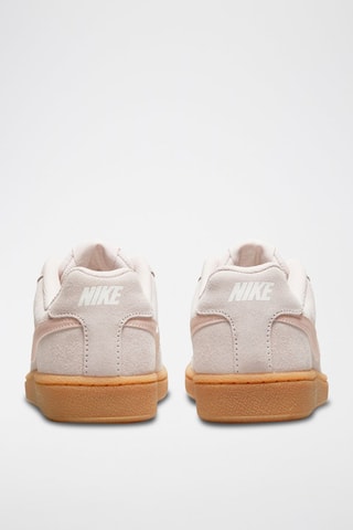 Court Royale en nubuck - Rose