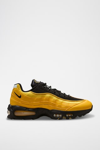 Nike Air Max 95 Big Bubble en cuir - Jaune