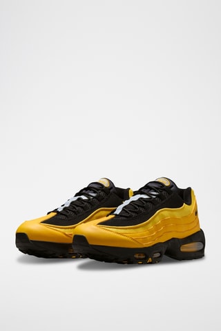 Nike Air Max 95 Big Bubble en cuir - Jaune