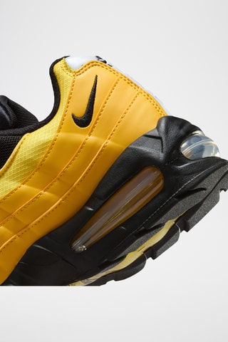 Nike Air Max 95 Big Bubble en cuir - Jaune