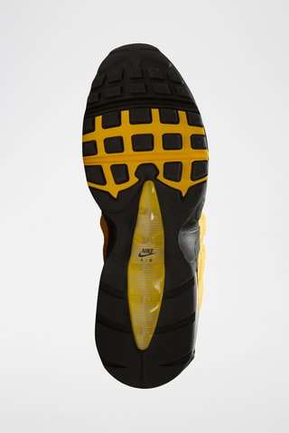 Nike Air Max 95 Big Bubble en cuir - Jaune