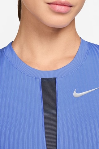 Camiseta de tirantes de tenis Slam - Azul cobalto