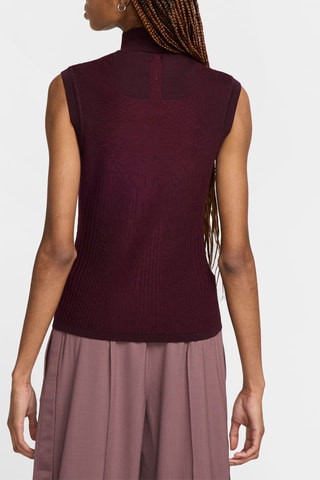 Débardeur en laine - Mauve - Nike
