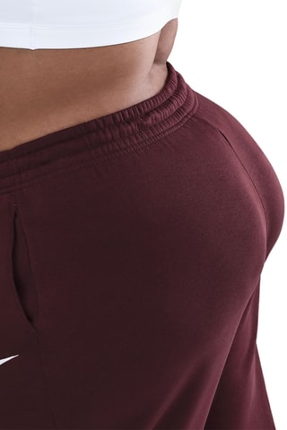 Pantalon polaire taille haute Nike Sportswear Phoenix - Bordeaux