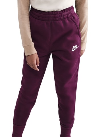 Pantalon polaire Nike Sportswear Club - Bordeaux