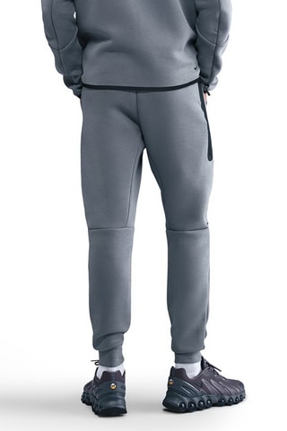 Pantalon slim - Gris clair et vert fluo