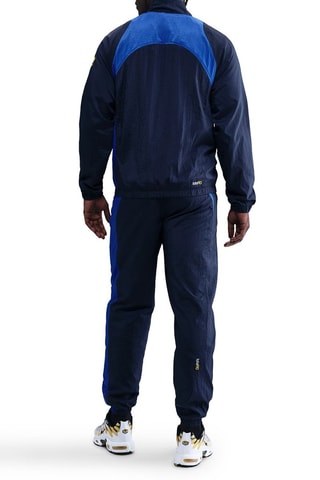 Veste de survêtement de football Nike Total 90 - Bleu marine