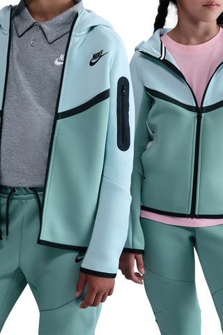 Veste à capuche Tech - Bleu