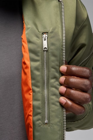 Bomber à capuche Jordan Renegade Flight - Vert olive