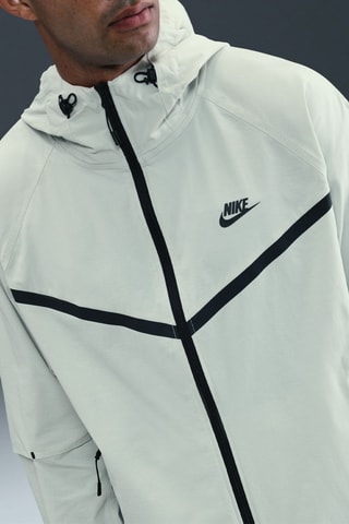 Veste à capuche Nike tech - Gris clair