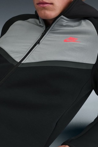 Veste à capuche Tech - Noir