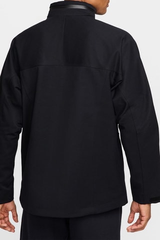 Veste à capuche en laine - Noir