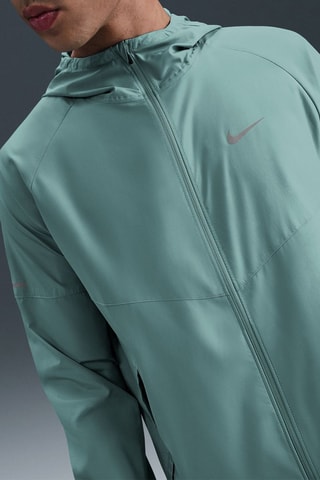 Veste de running à capuche Miler - Vert d’eau