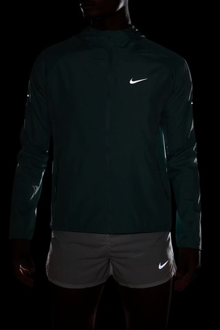 Veste de running à capuche Miler - Vert d’eau